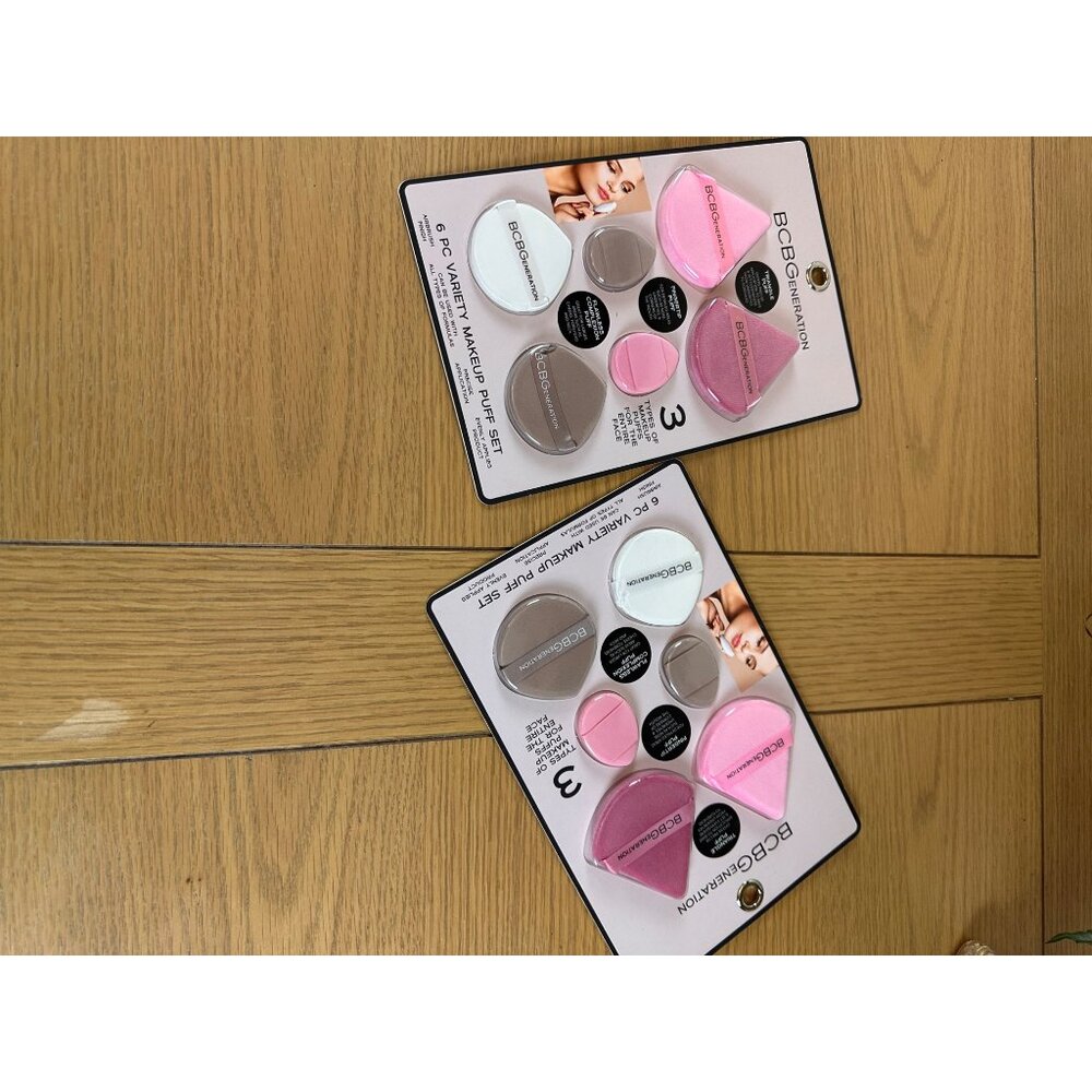BCBGeneration 6 Pc Variety Makeup Puff Set Blending Contouring Applying Makeup - Picture 5 of 7